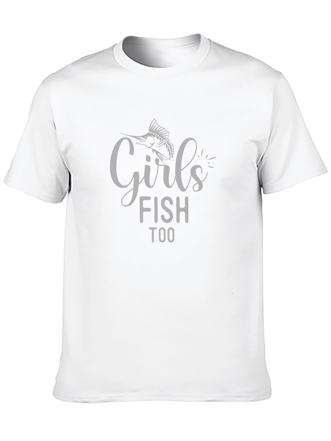 Girls Fish Too T-Shirt - Fishing Apparel