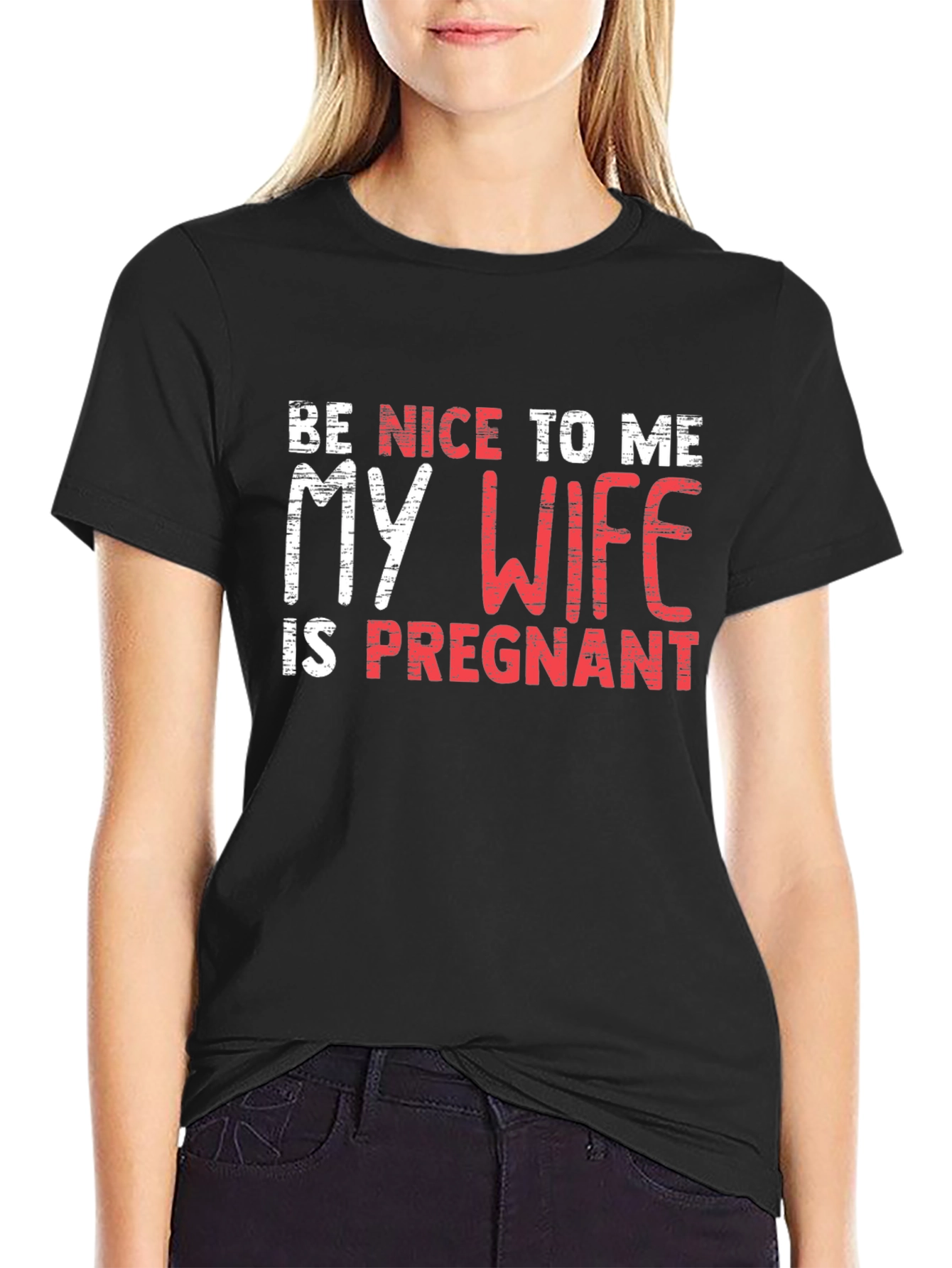 Funny Pregnancy Announcement Mens T-Shirt