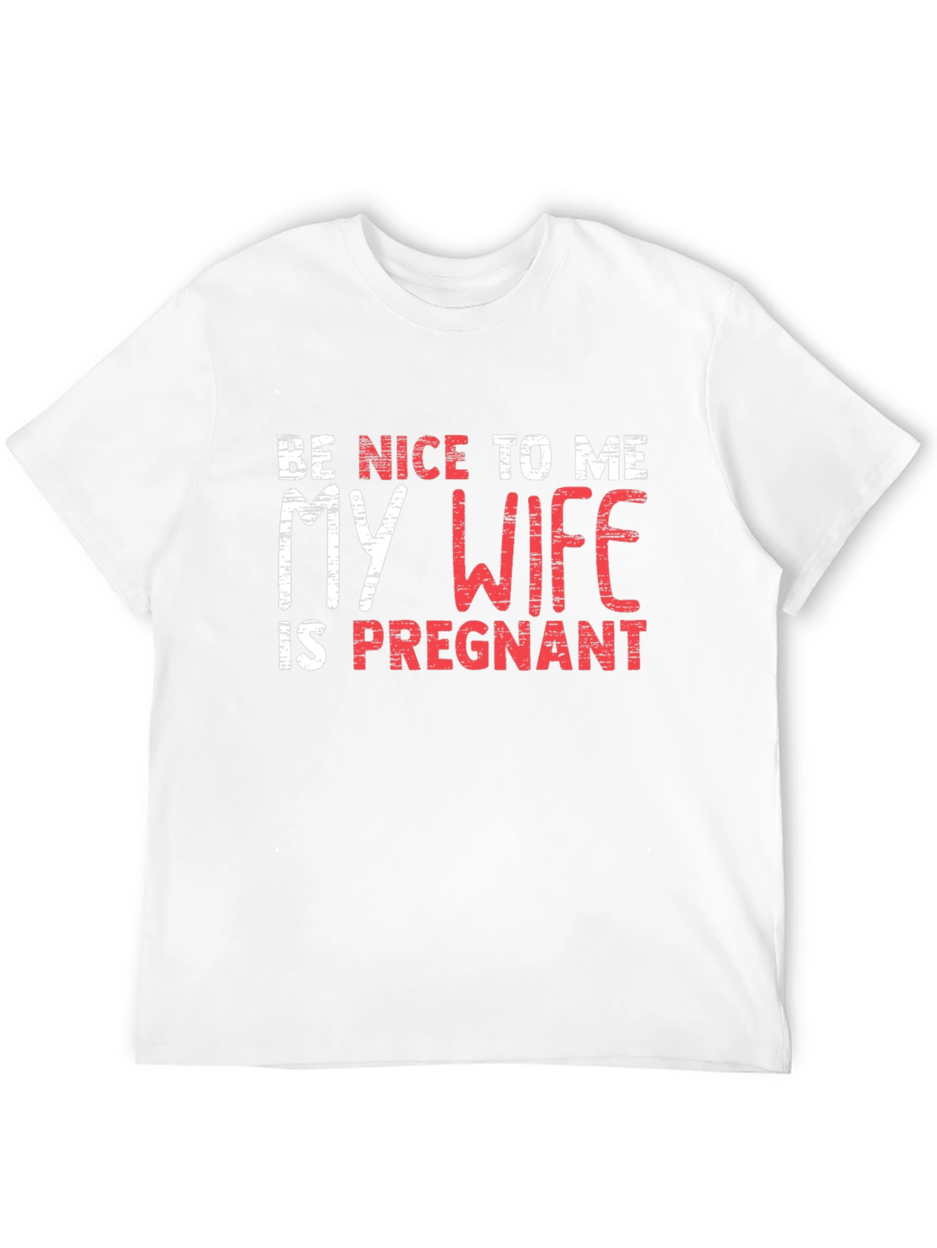 Funny Pregnancy Announcement Mens T-Shirt