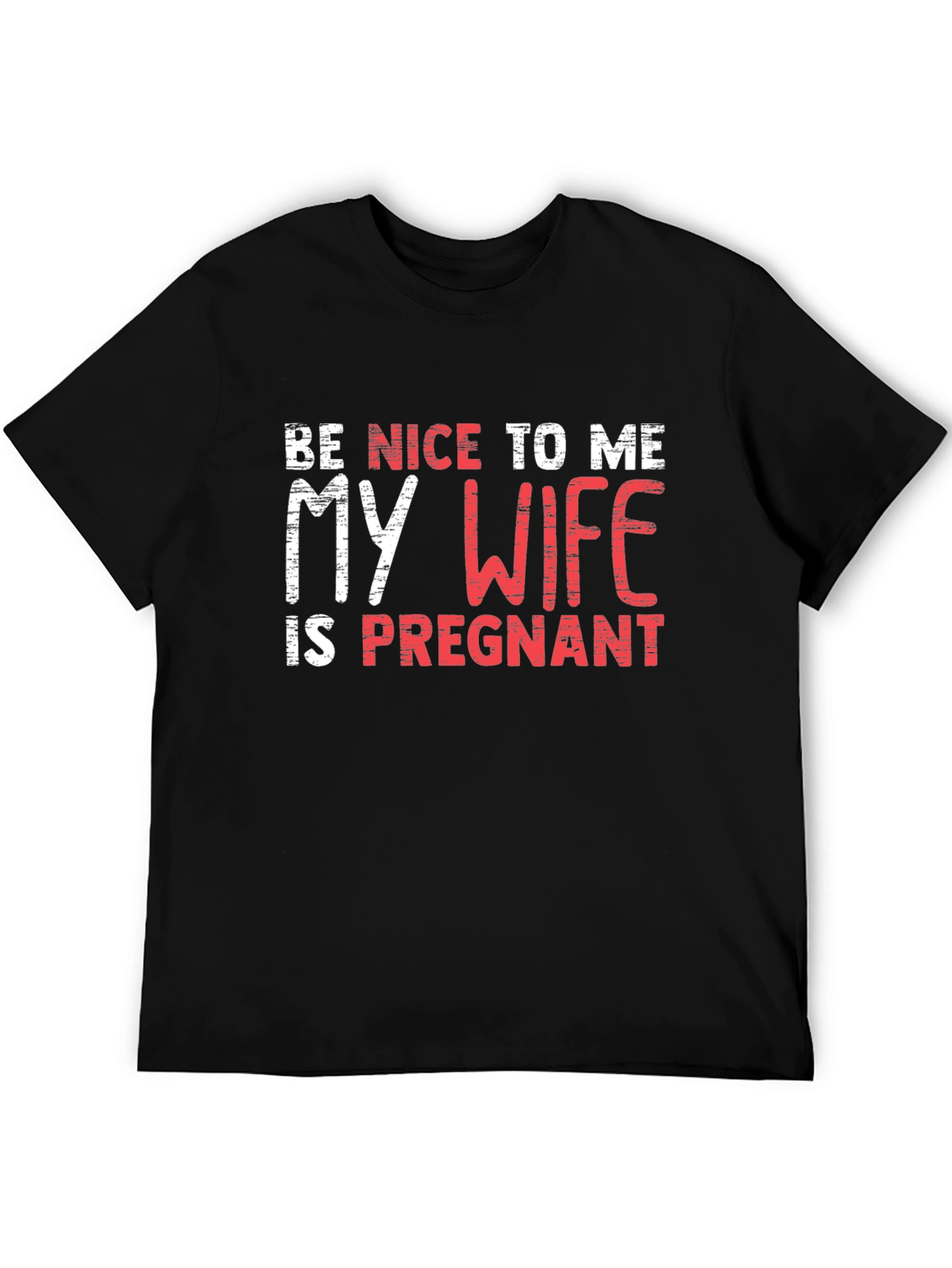 Funny Pregnancy Announcement Mens T-Shirt