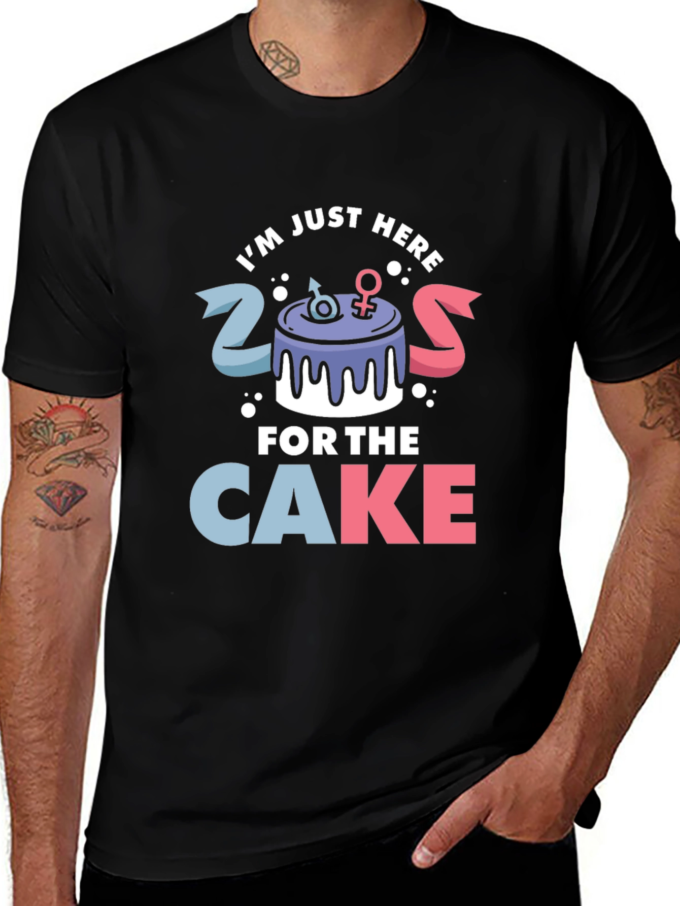 Gender Reveal Cake T-Shirt