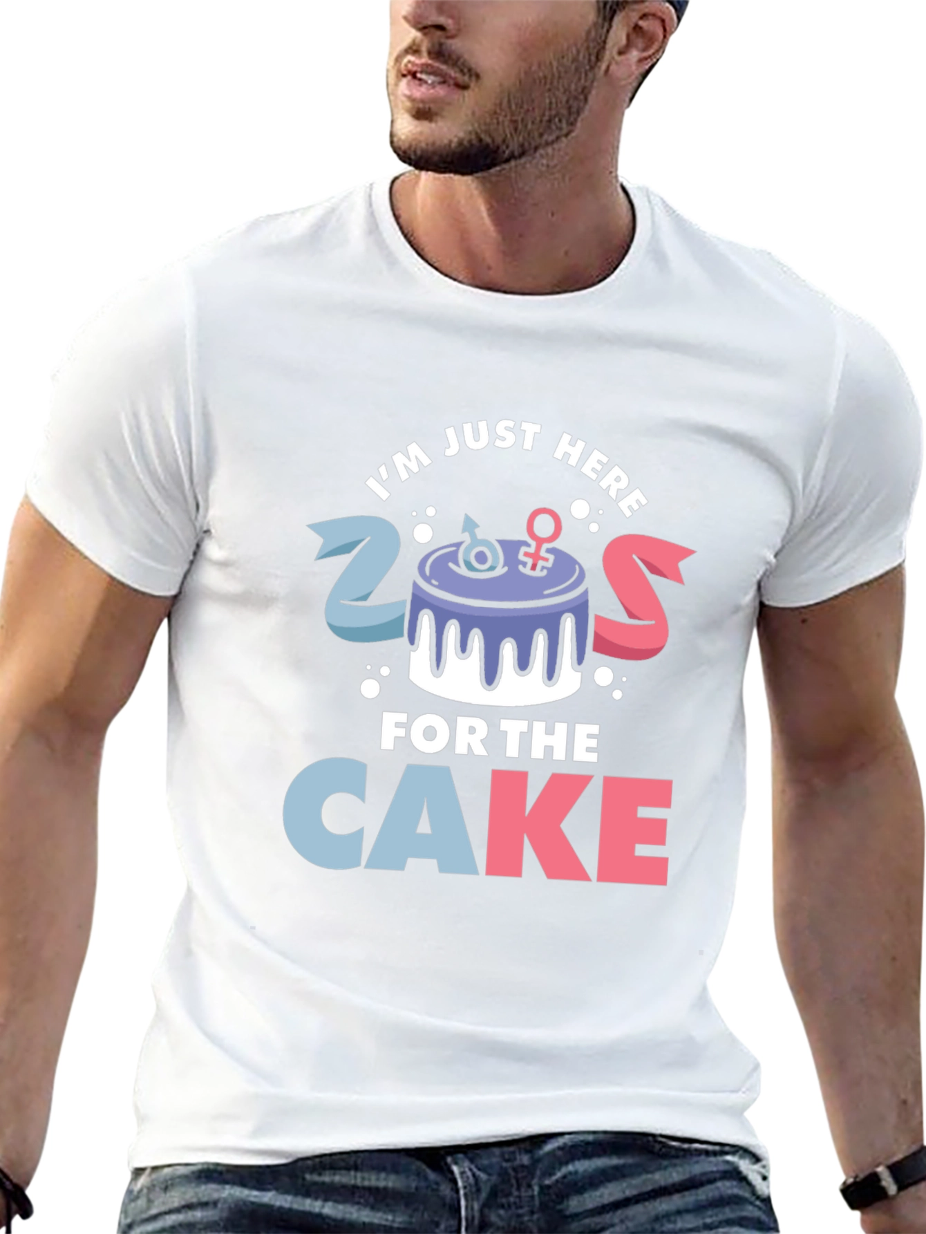 Gender Reveal Cake T-Shirt