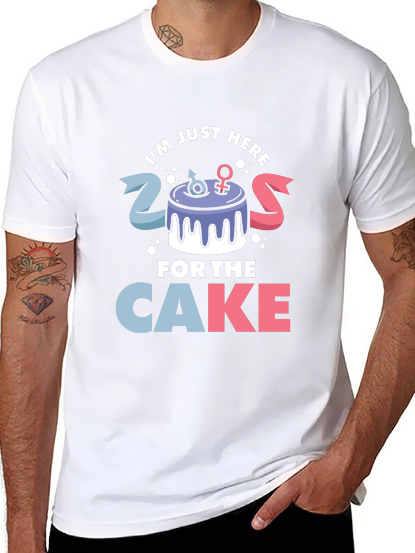 Gender Reveal Cake T-Shirt