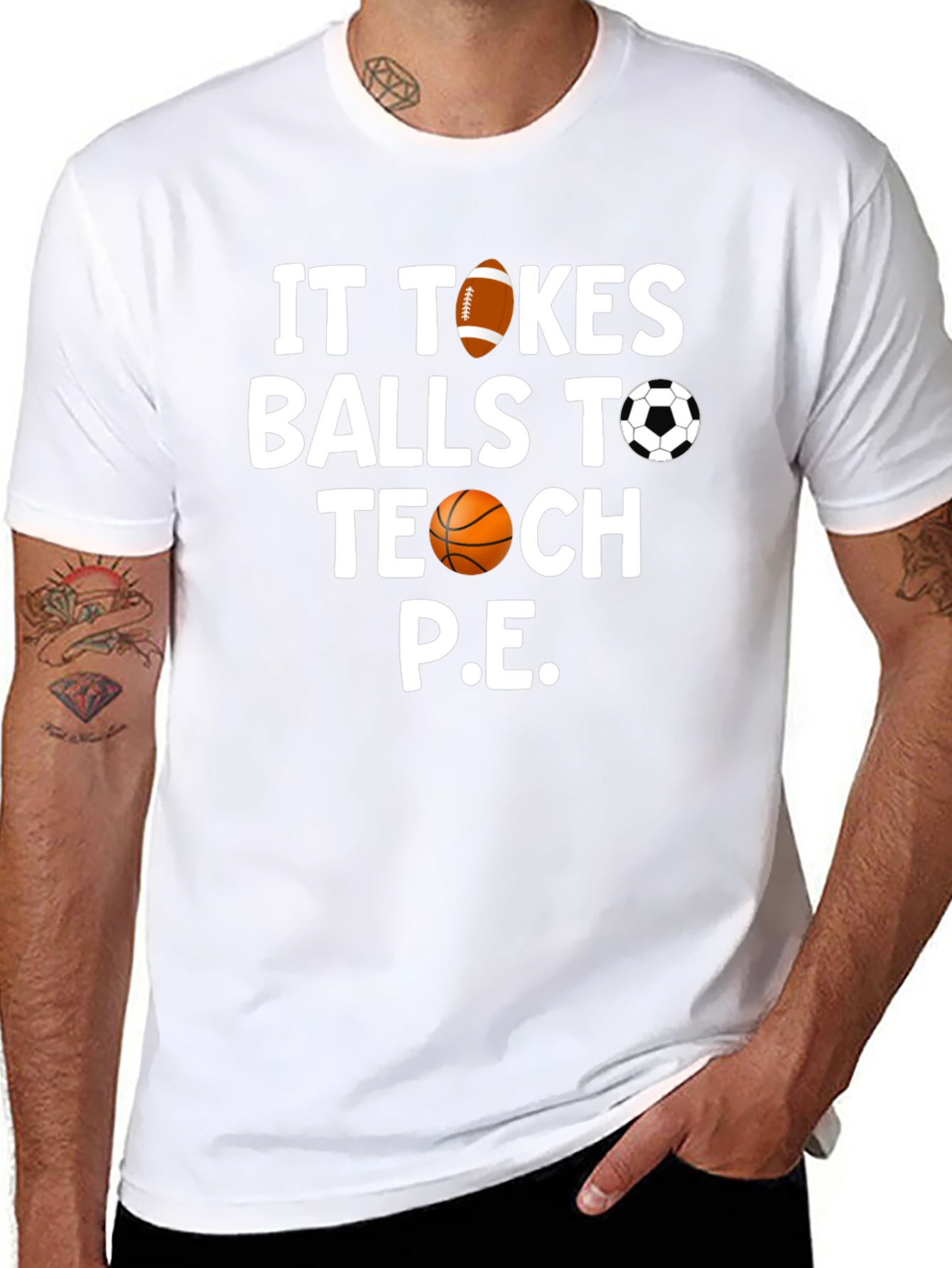 Funny P.E. Teacher T-Shirt