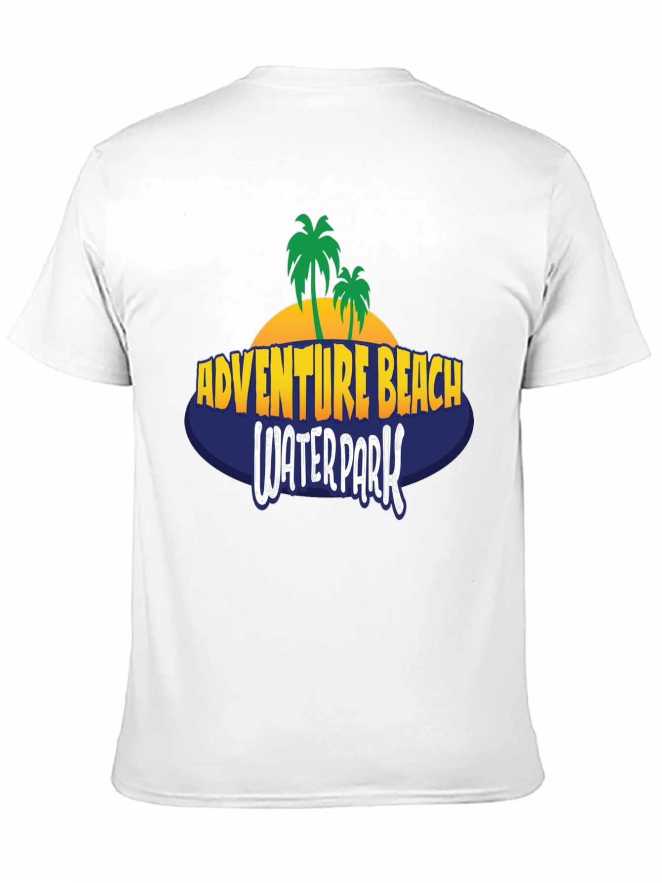 Adventure Beach Water Park Graphic T-Shirt