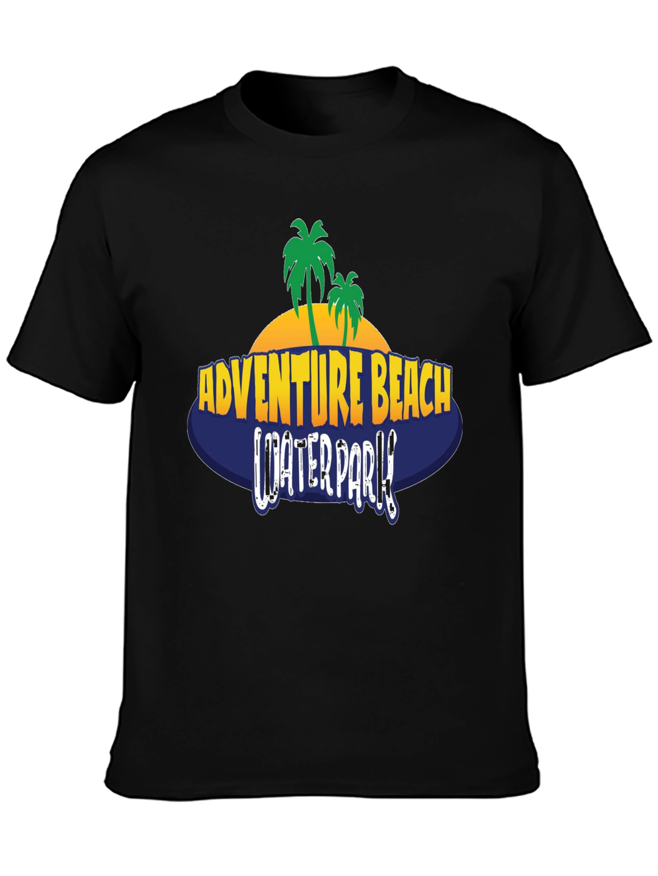 Adventure Beach Water Park Graphic T-Shirt