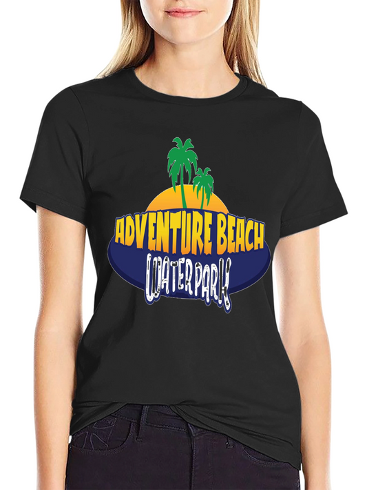 Adventure Beach Water Park Graphic T-Shirt