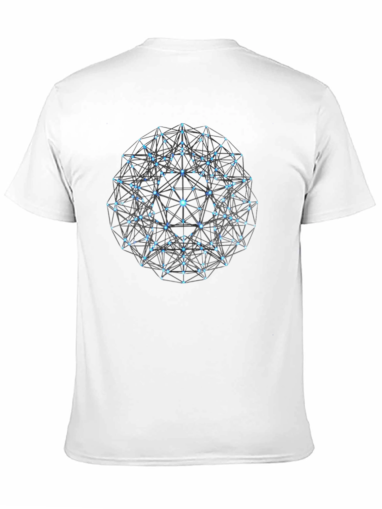 Geometric Sphere Graphic T-Shirt - Modern Style