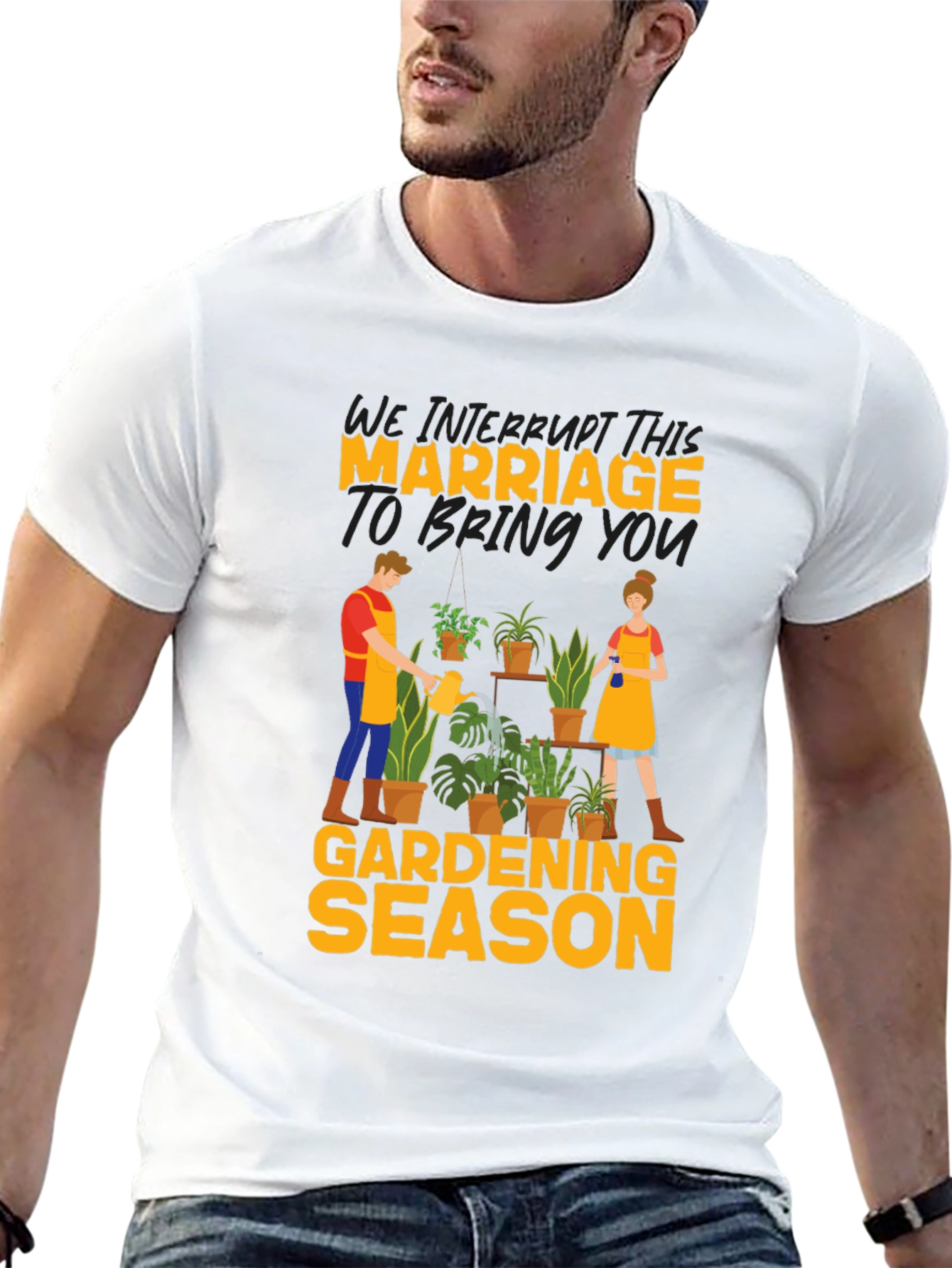 Gardening Season Marriage T-Shirt