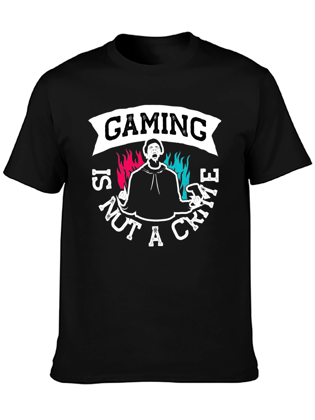 Gaming is Not A Crime Graphic Tee