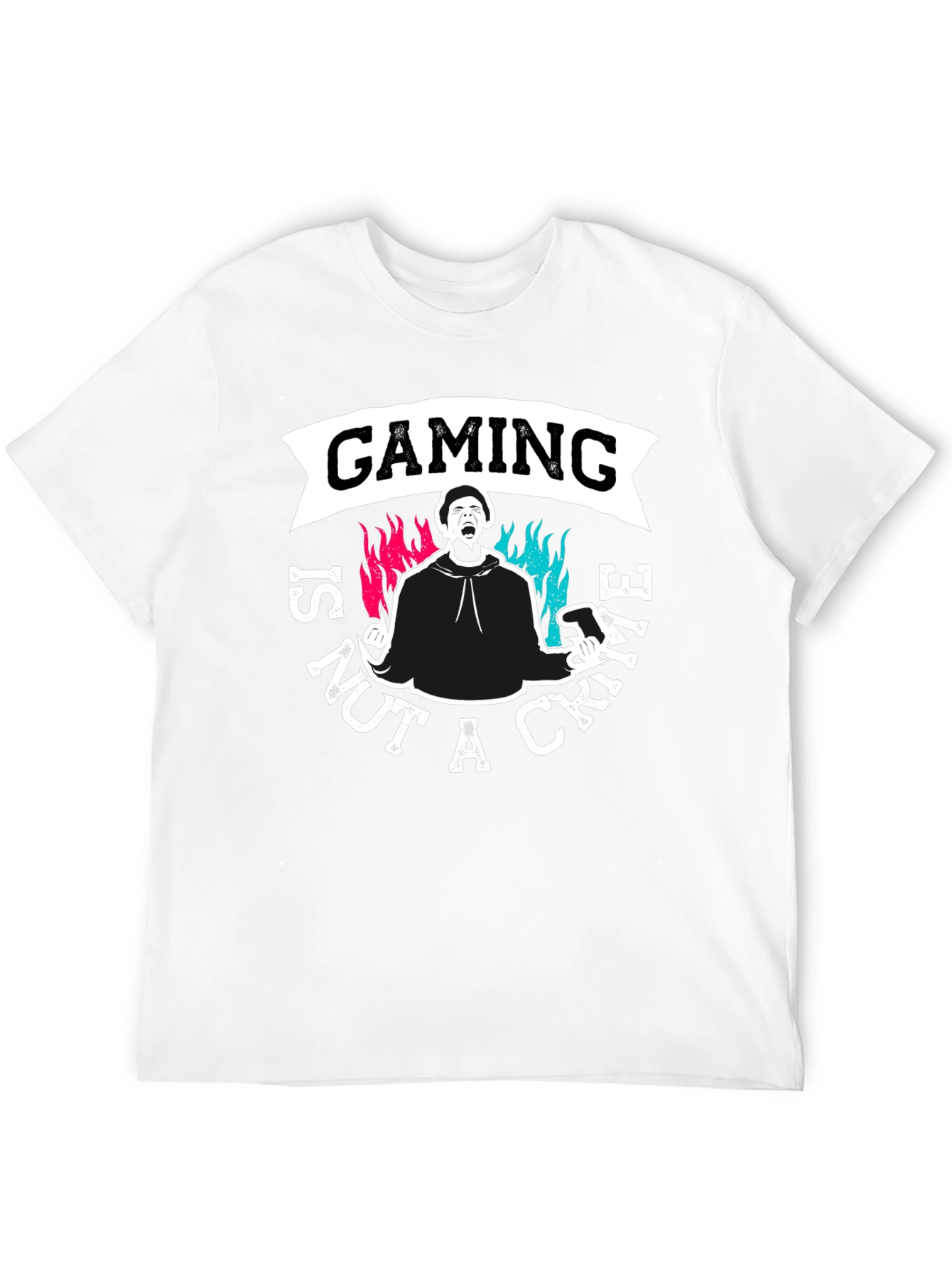 Gaming is Not A Crime Graphic Tee