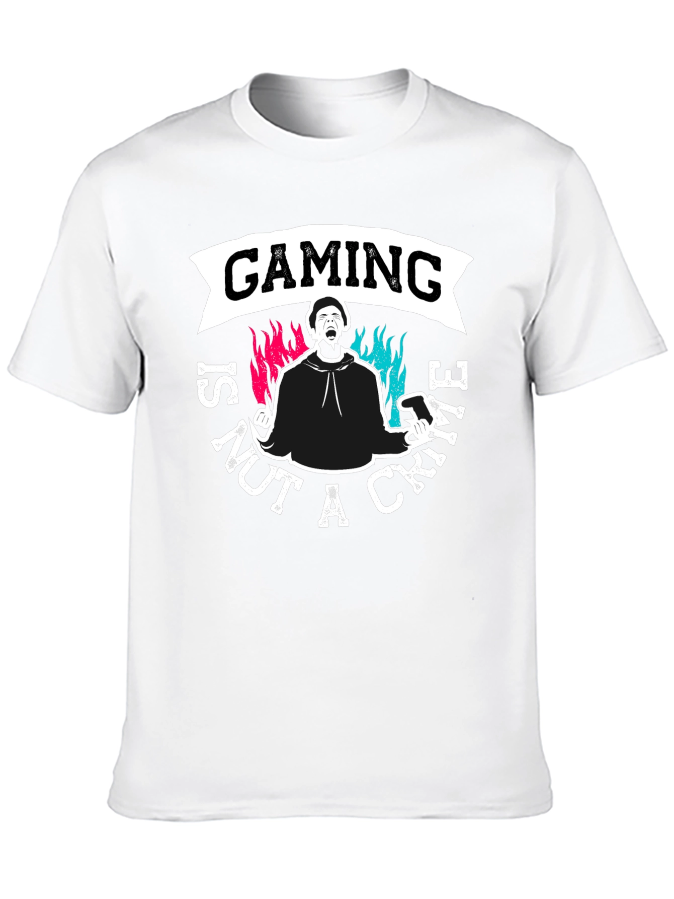 Gaming is Not A Crime Graphic Tee
