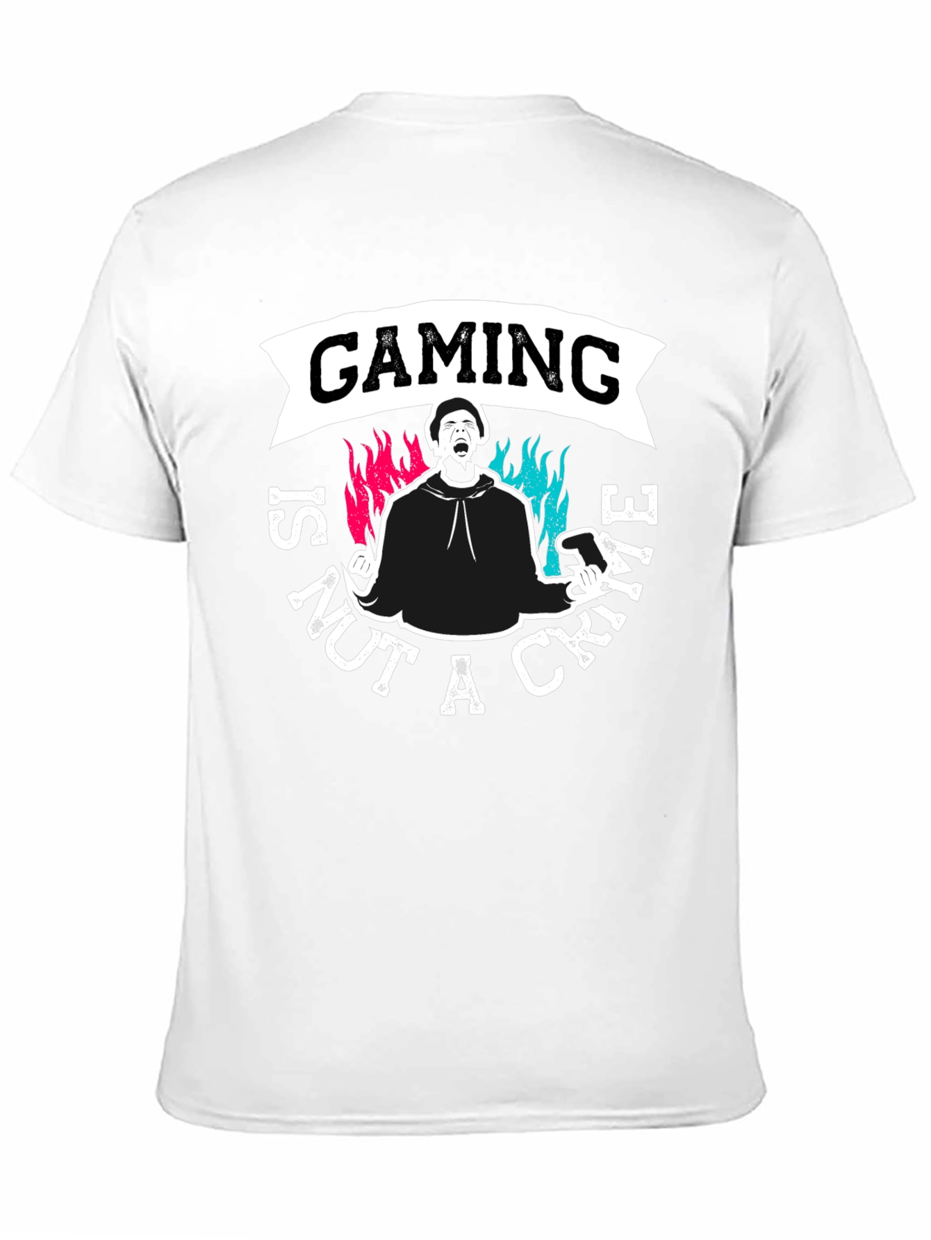 Gaming is Not A Crime Graphic Tee