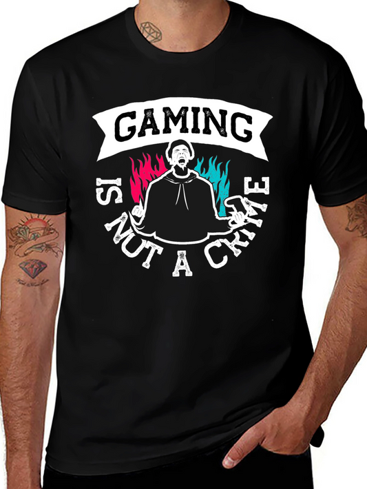 Gaming is Not A Crime Graphic Tee