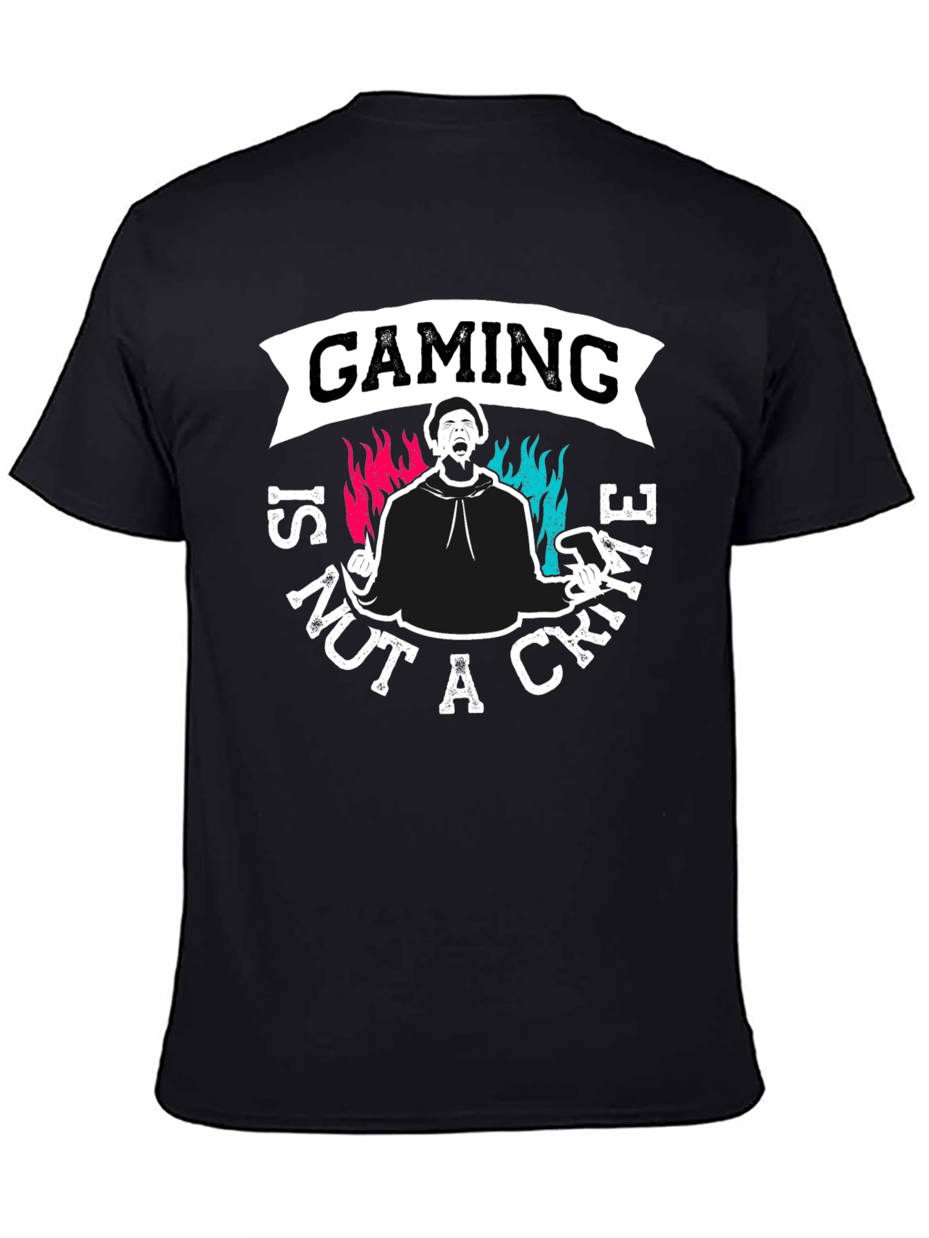 Gaming is Not A Crime Graphic Tee