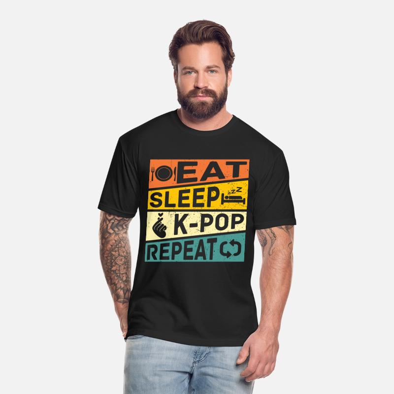 Eat Sleep K Pop Repeat Retro K Pop