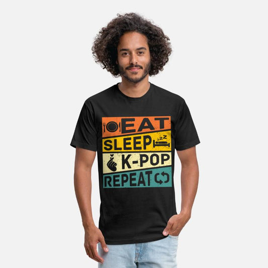 Eat Sleep K Pop Repeat Retro K Pop