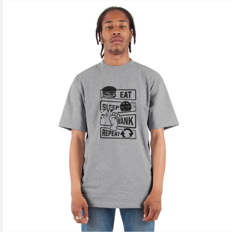 Eat Sleep Wank Repeat - Masturbation masturbate