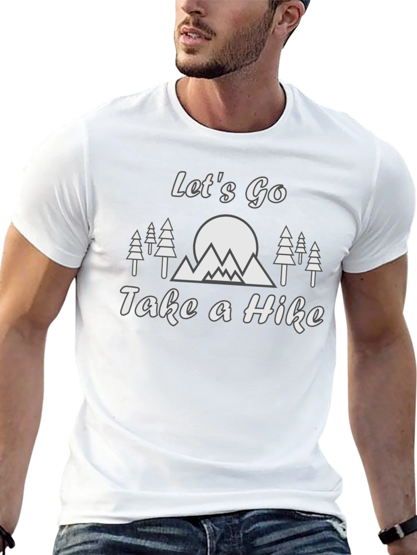 Lets Go Take A Hike Graphic Tee