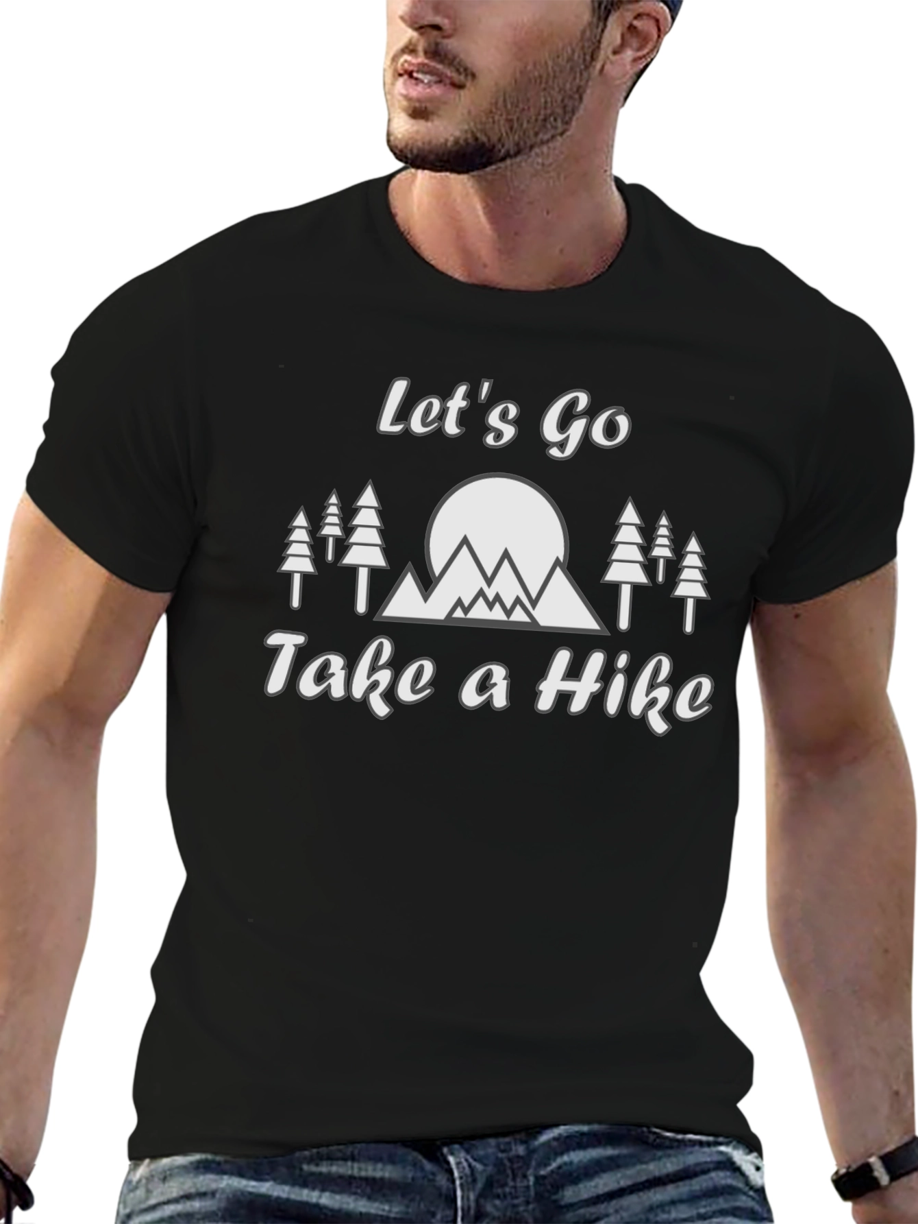 Lets Go Take A Hike Graphic Tee