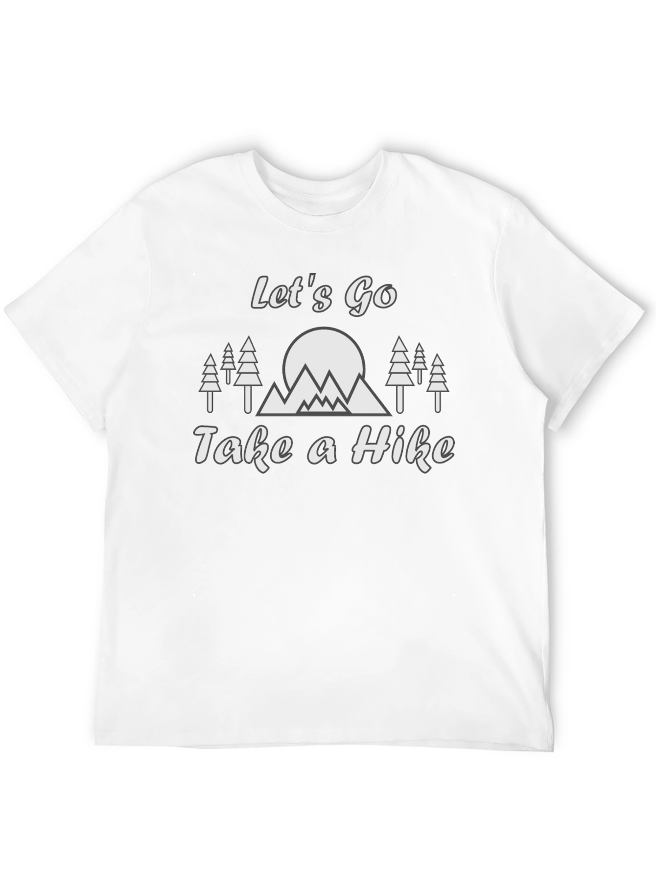 Lets Go Take A Hike Graphic Tee