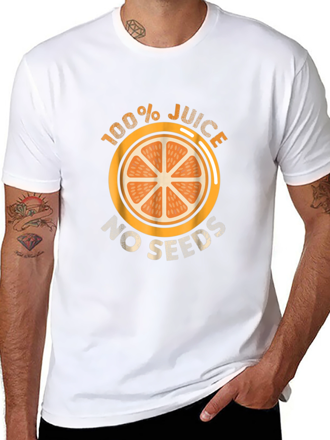 100% Juice No Seeds Graphic Tee - Unisex
