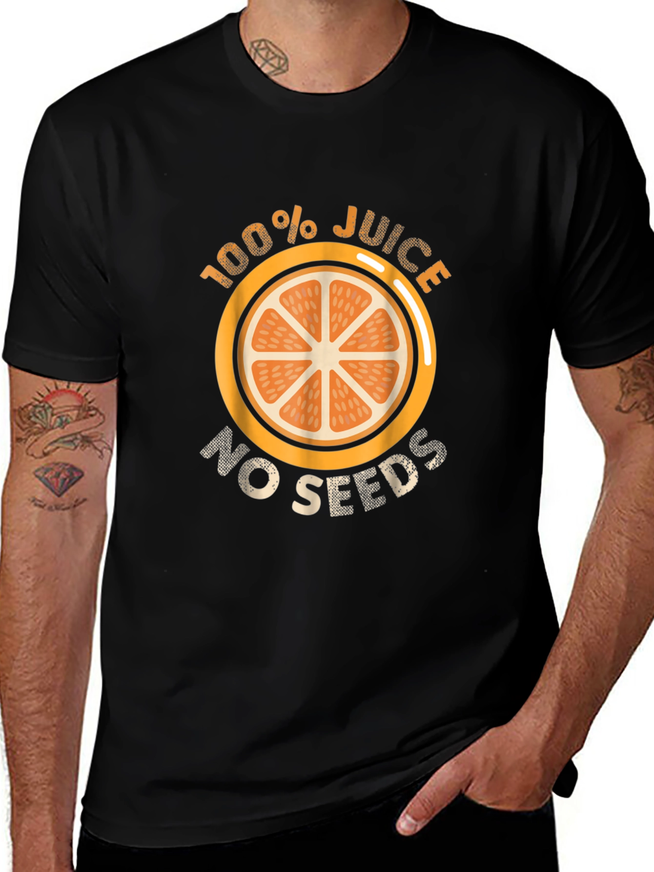 100% Juice No Seeds Graphic Tee - Unisex