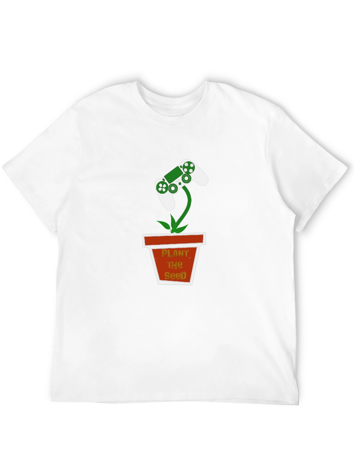 Gaming Controller Plant T-Shirt