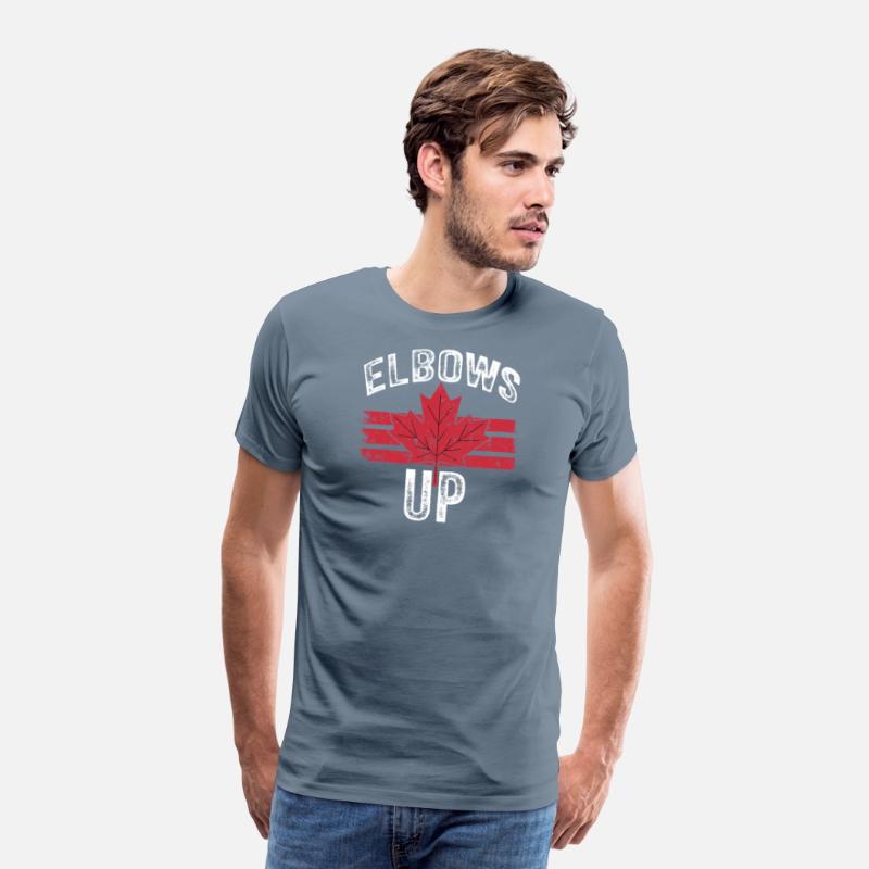 Elbows Up T-Shirt – Defend Canada with Pride!