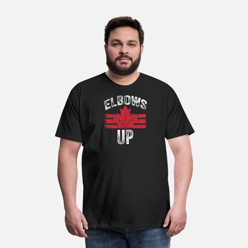 Elbows Up T-Shirt – Defend Canada with Pride!