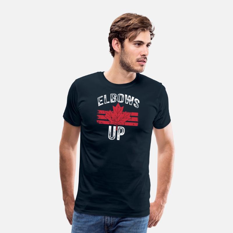 Elbows Up T-Shirt – Defend Canada with Pride!