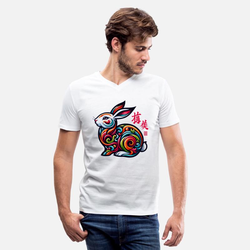 Elegant Chinese Zodiac Rabbit Design - Celebrate