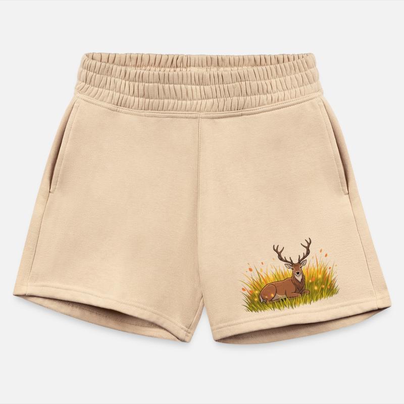 Elegant Deer in Autumn Meadow