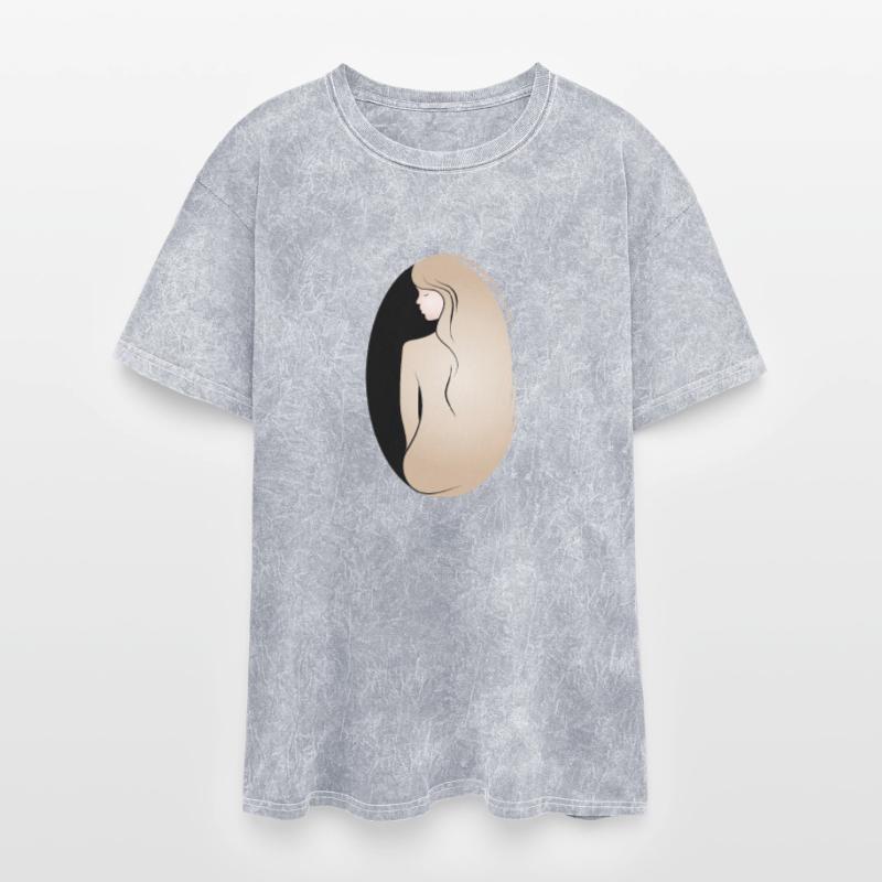 Elegant female silhouette – stylish & serene