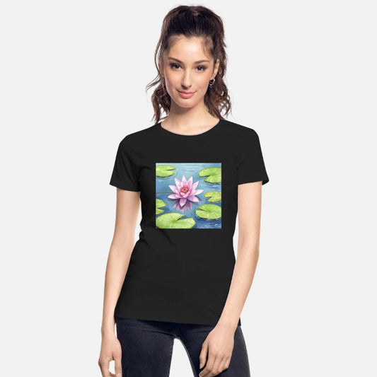 Elegant Lotus Water Lily Design