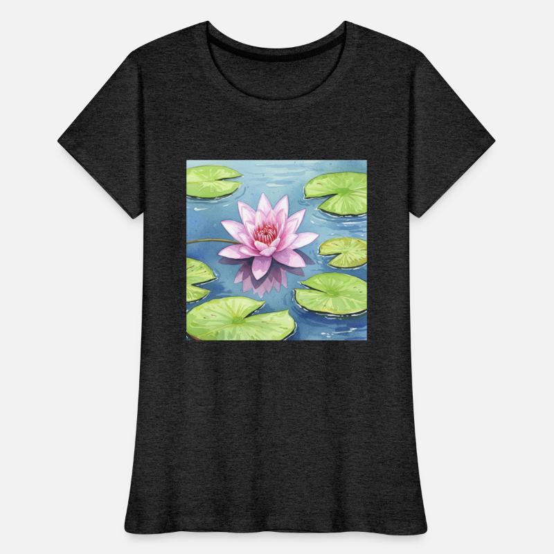 Elegant Lotus Water Lily Design
