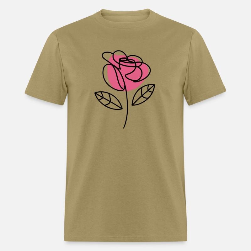 Elegant Simplicity: One-Line Rose Drawing