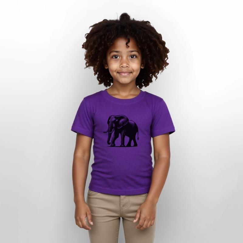 Elephant Portrait - Safari Trunked Animal