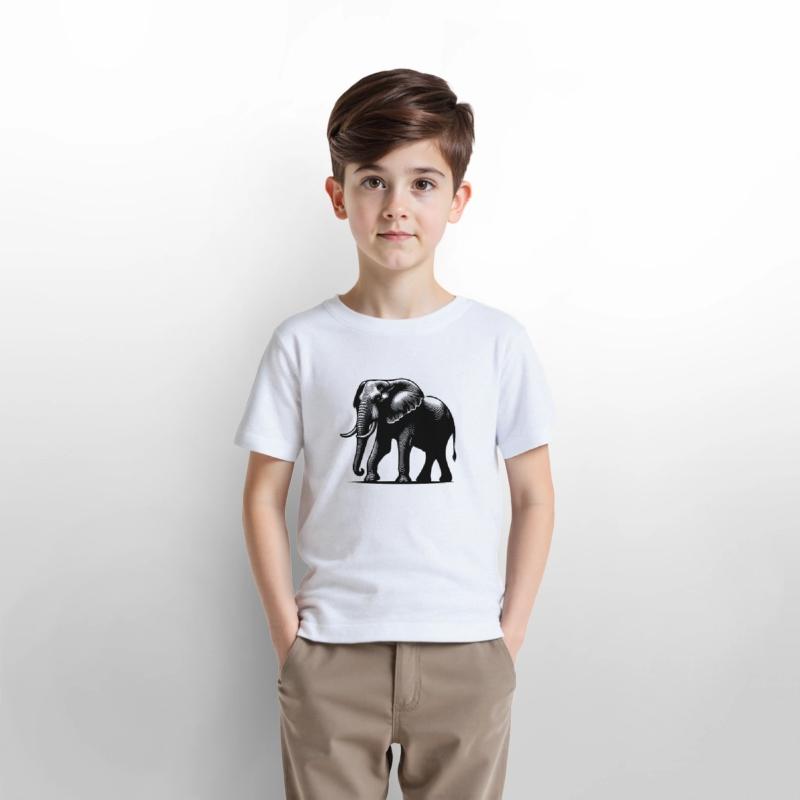 Elephant Portrait - Safari Trunked Animal