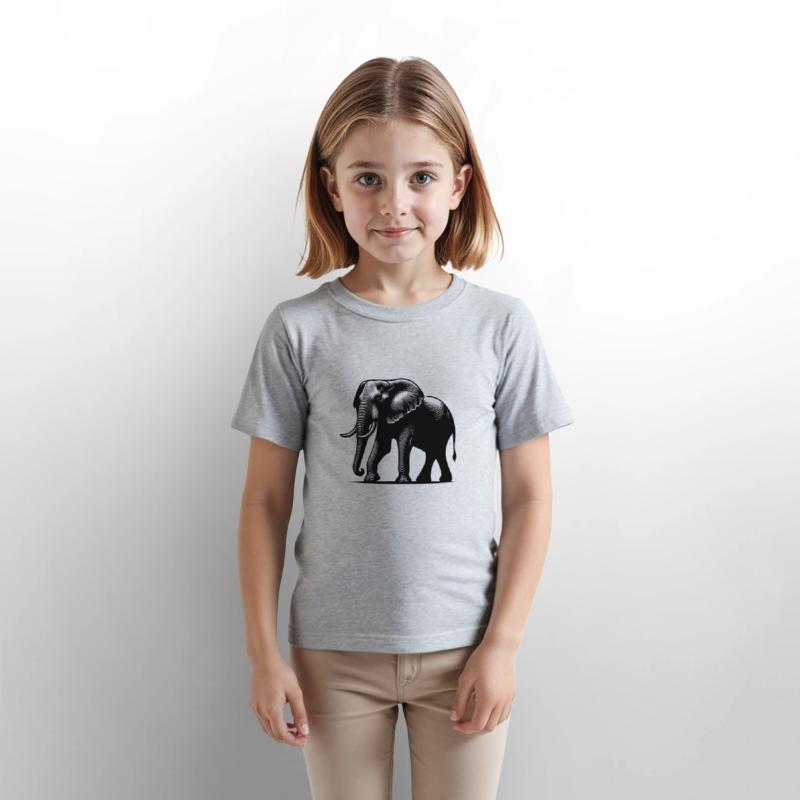 Elephant Portrait - Safari Trunked Animal