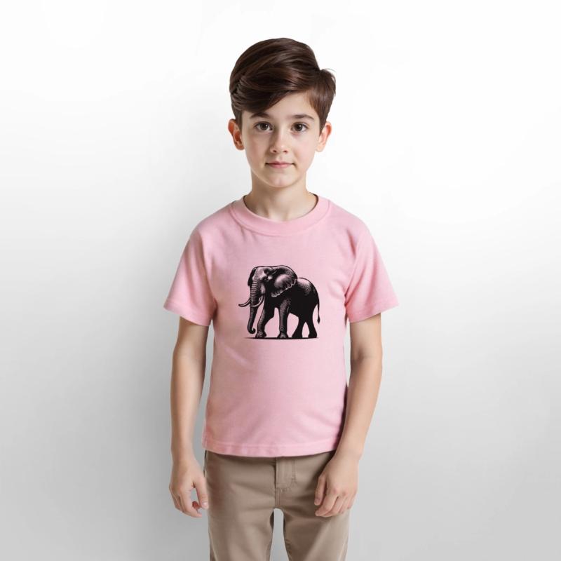 Elephant Portrait - Safari Trunked Animal