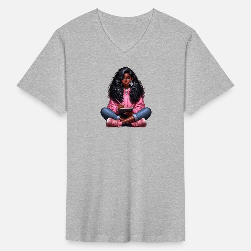 Empowered Black Woman Illustration