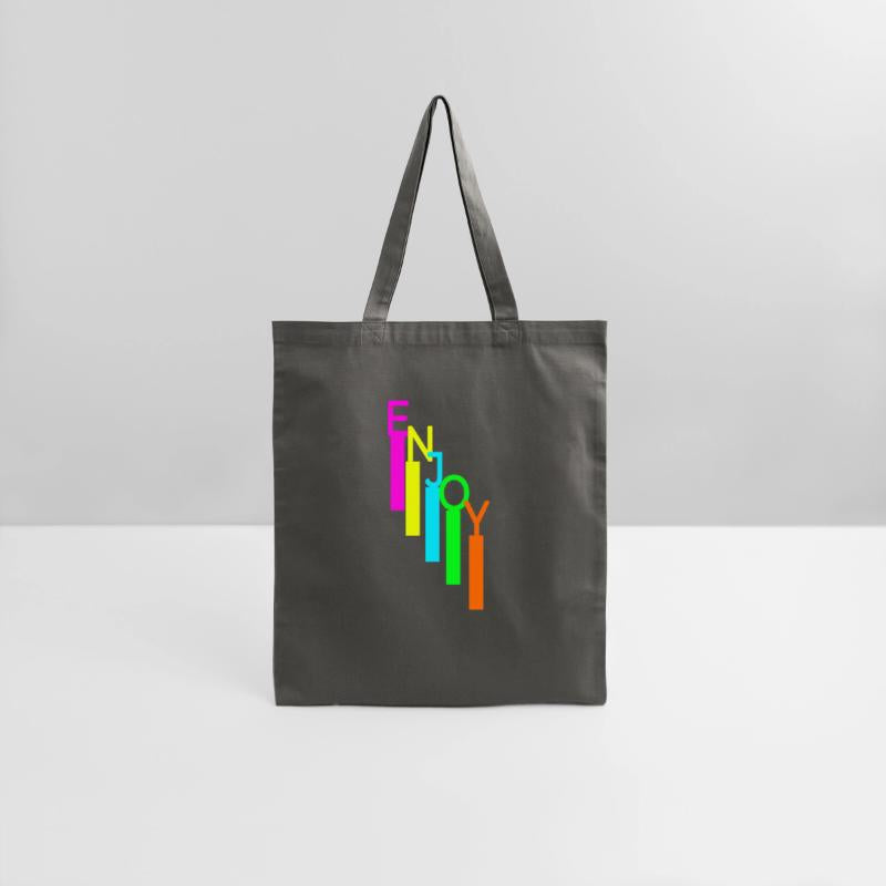 ENJOY TEXT WITH STRIPS TSHIRT