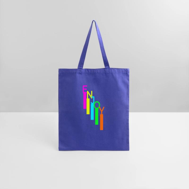 ENJOY TEXT WITH STRIPS TSHIRT