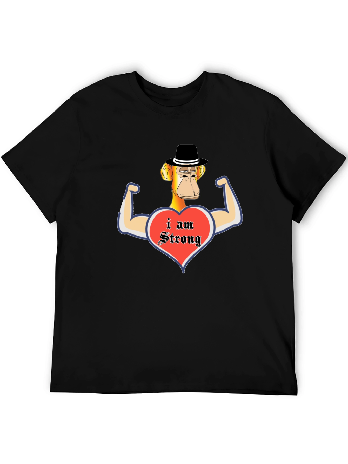 Funny Monkey Strong T-Shirt