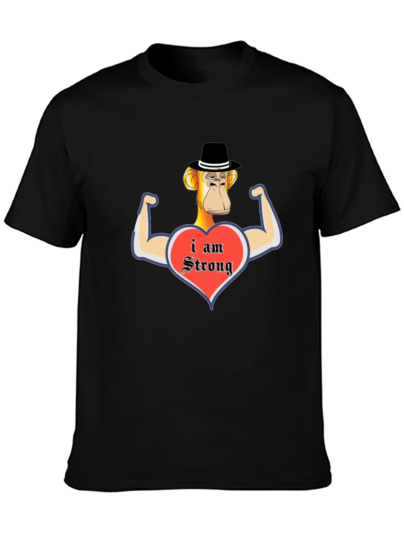 Funny Monkey Strong T-Shirt