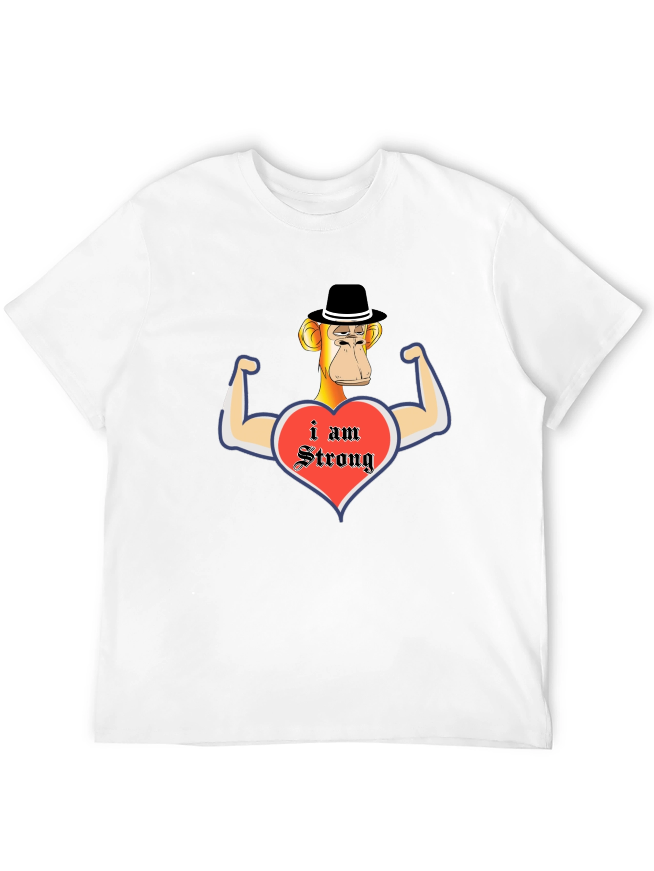 Funny Monkey Strong T-Shirt
