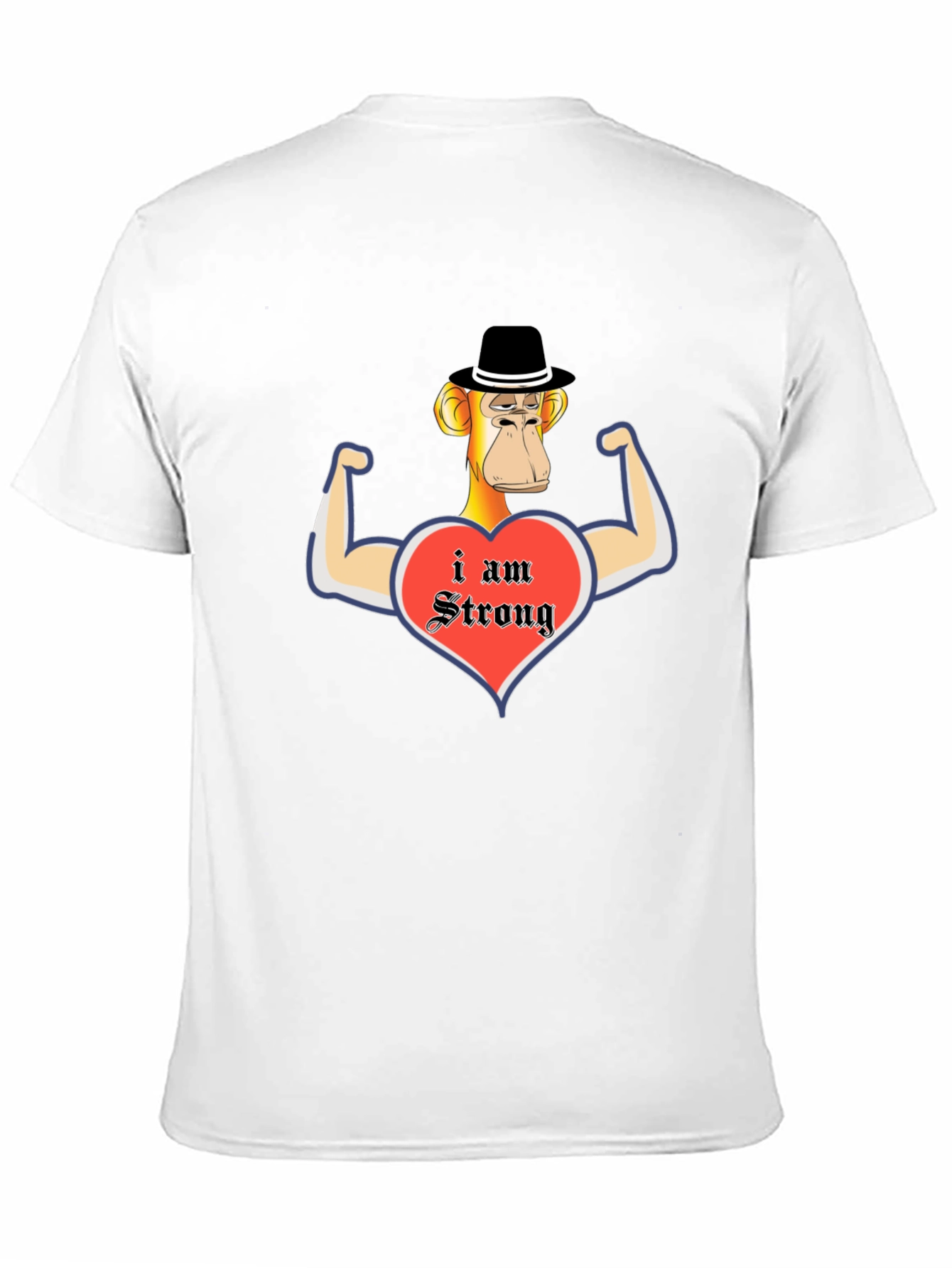 Funny Monkey Strong T-Shirt