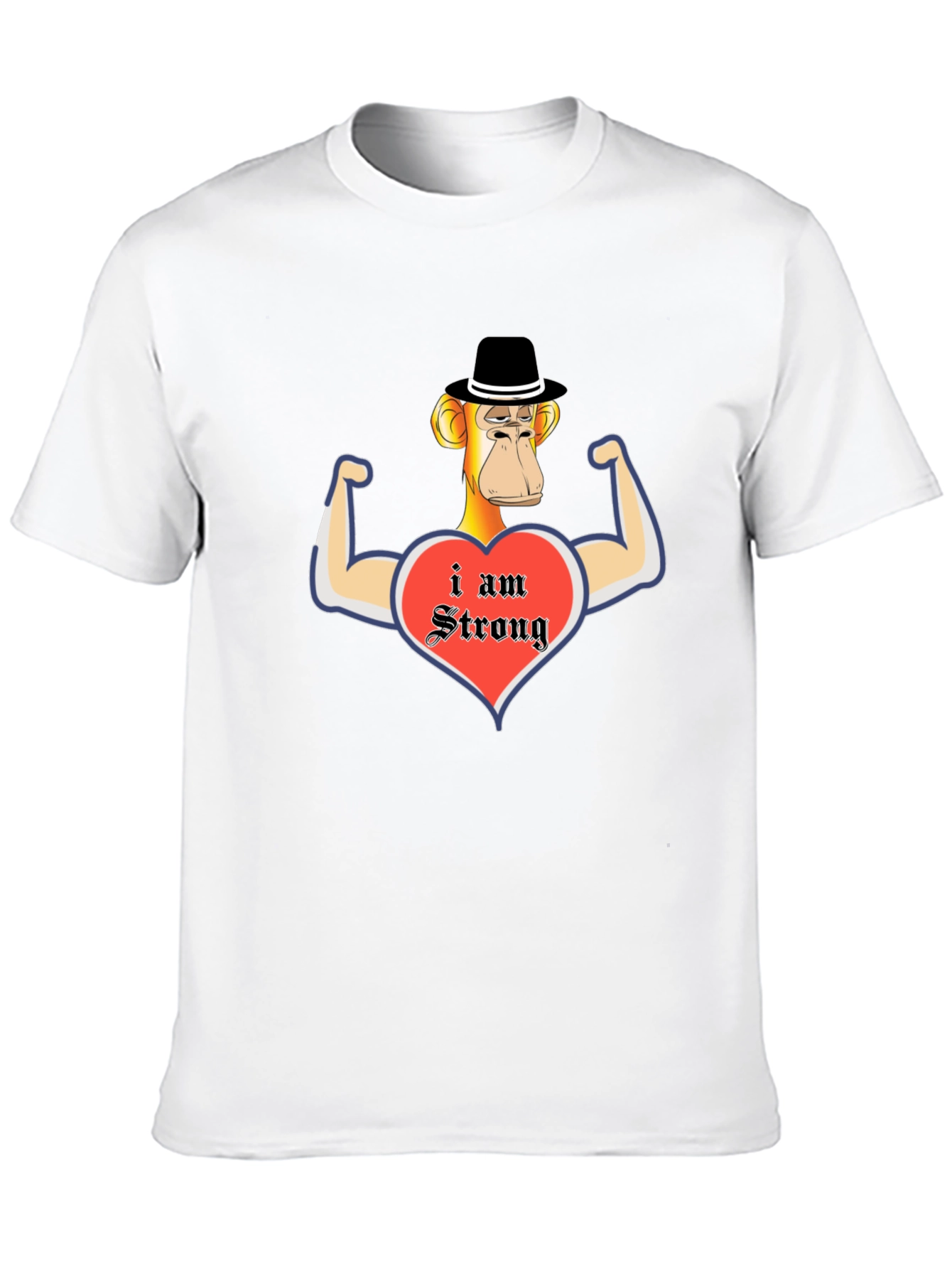Funny Monkey Strong T-Shirt
