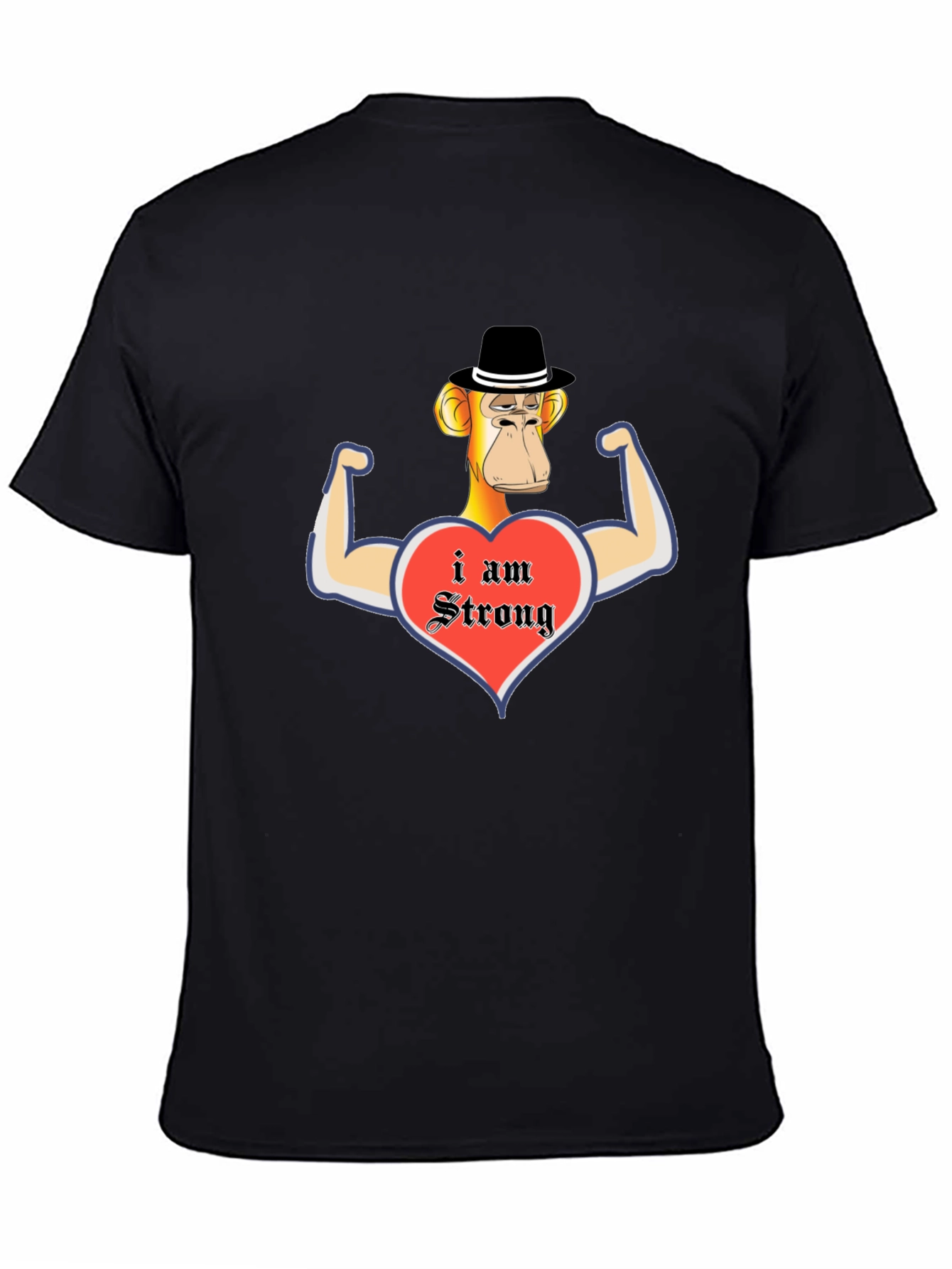 Funny Monkey Strong T-Shirt